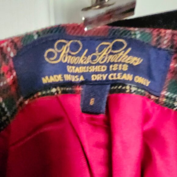 Brooks Brothers Plaid Women's Skirt - Picture 3 of 6
